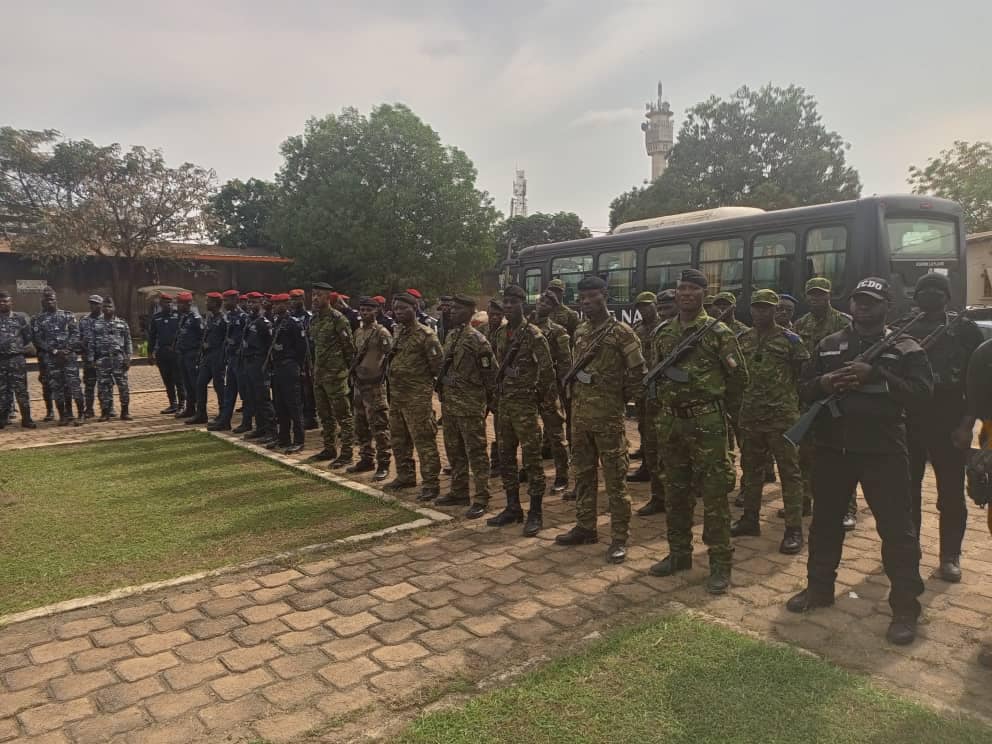 Lancement de l opération épervier 8 à Bouaké des images YECLO