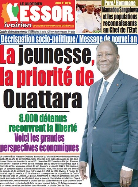 Titrologie Janvier Revue De La Presse Ivoirienne Les