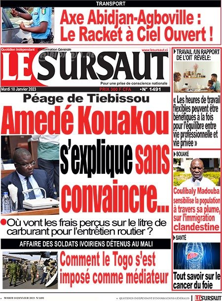 Titrologie 10 Janvier 2023 Revue De La Presse Ivoirienne Vers Une