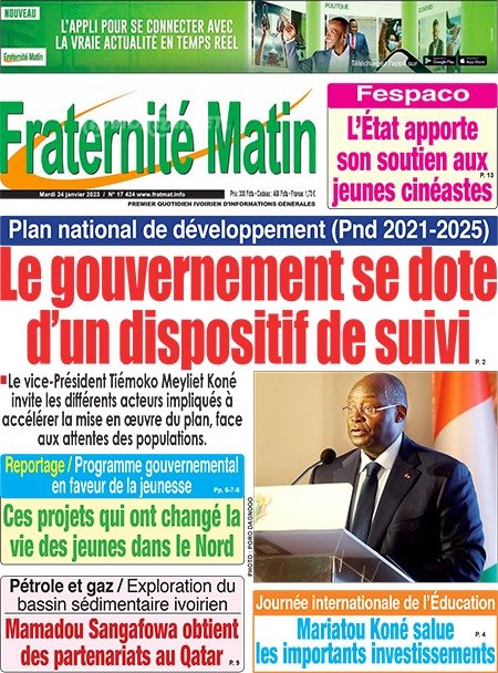 Titrologie 24 Janvier 2023 Revue De La Presse Ivoirienne Un