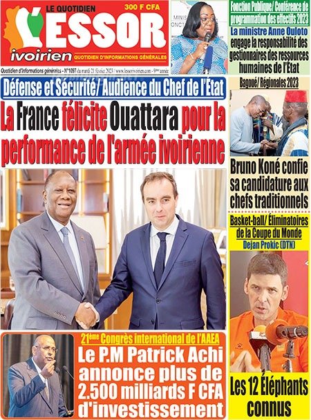 Titrologie F Vrier Revue De La Presse Ivoirienne Paris