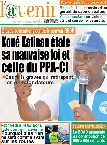 Titrologie Mars Revue De La Presse Ivoirienne Le Ppa Ci