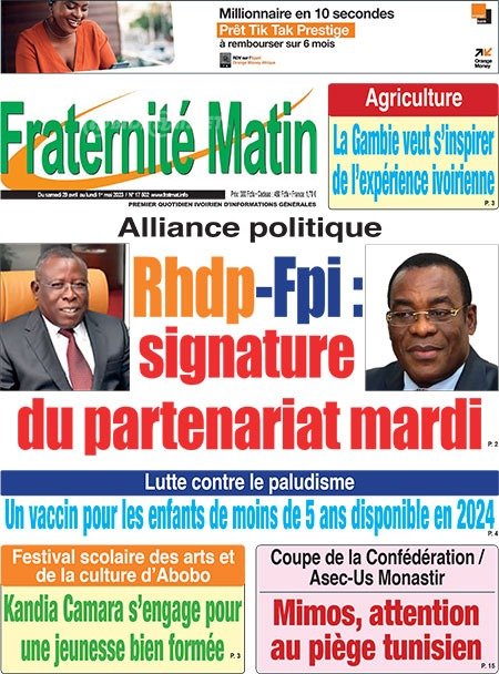 Titrologie Avril Revue De La Presse Ivoirienne L Alliance