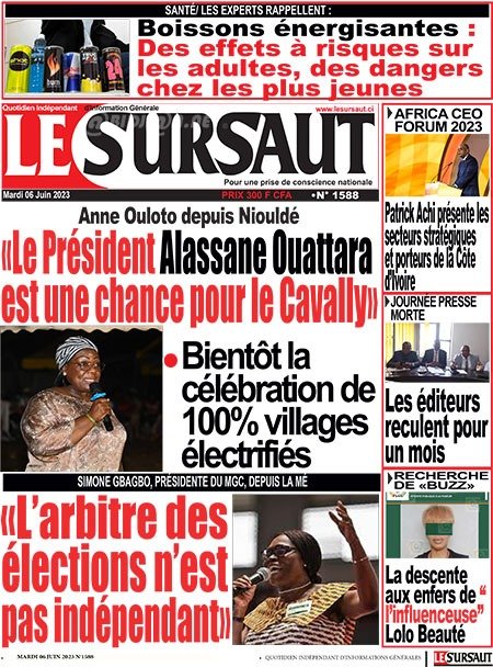 Titrologie 6 Juin 2023 Revue De La Presse Ivoirienne Simone Gbagbo