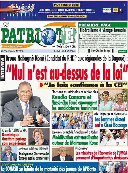 Titrologie Juin Revue De La Presse Ivoirienne Ce Que Le