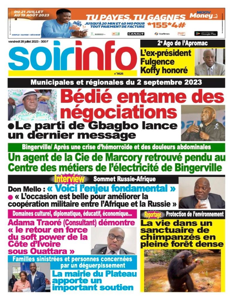 Titrologie Juillet Revue De La Presse Ivoirienne Yeclo