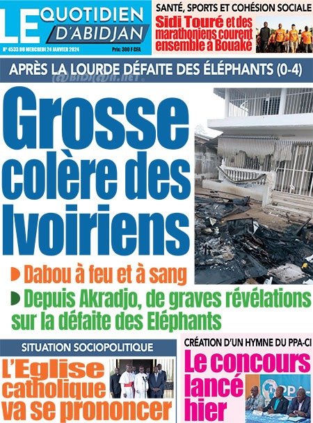 Titrologie Janvier Revue De La Presse Ivoirienne Thiam Prend