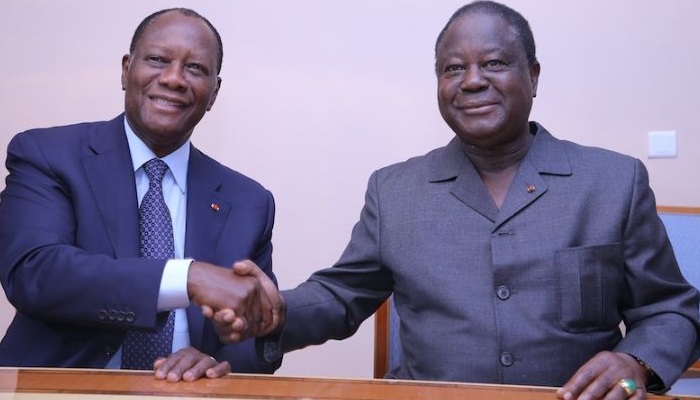 Alassane Ouattara et Henri Konan Bédié d'accord sur plusieurs points