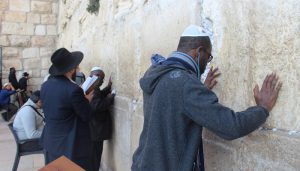 ASK au mur des lamentations à Jérusalem