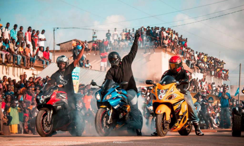 Les Riders à Bonoua, le 17 avril 2018