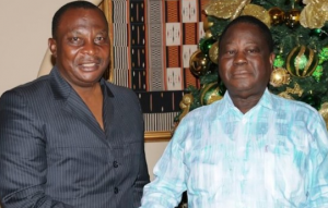 Kobenan Kouassi Adjoumani et Henri Konan Bédié
