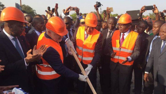 Lancement officiel des travaux par le premier ministre Amadou Gon Coulibaly
