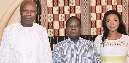 Le couple Mabri reçu par Bédié le 11 mai 2018