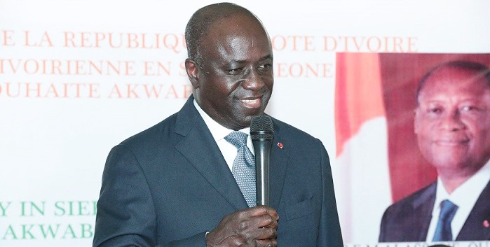 Marcel Amon-Tanoh, ministre des affaires étrangères de Côte d'Ivoire