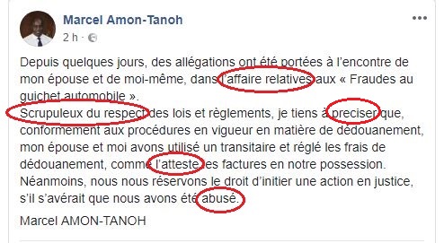 Marcel Amon Tanoh : une publication truffée d'erreurs