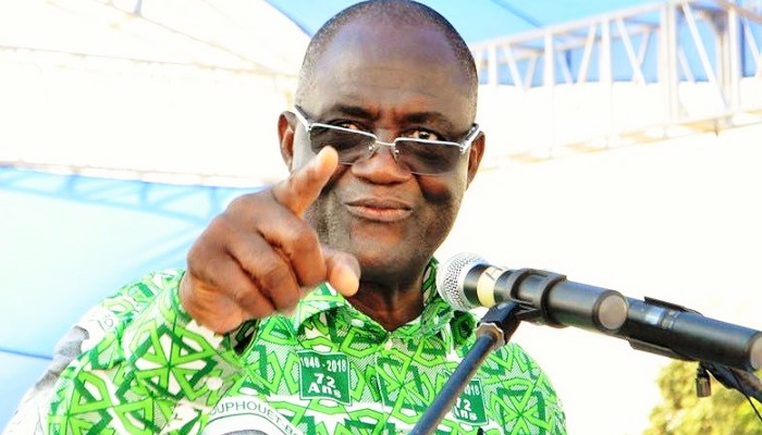 Maurice Kakou Guikahué à Koun Fao a répondu indirectement à Alassane Ouattara
