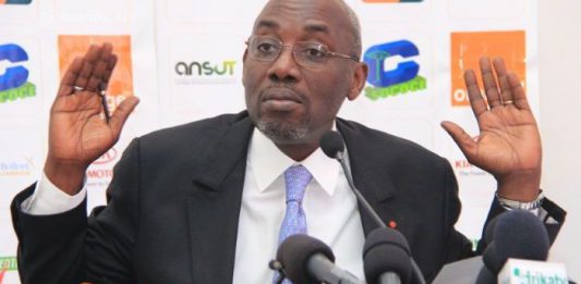 Sidy Diallo, président de la FIF