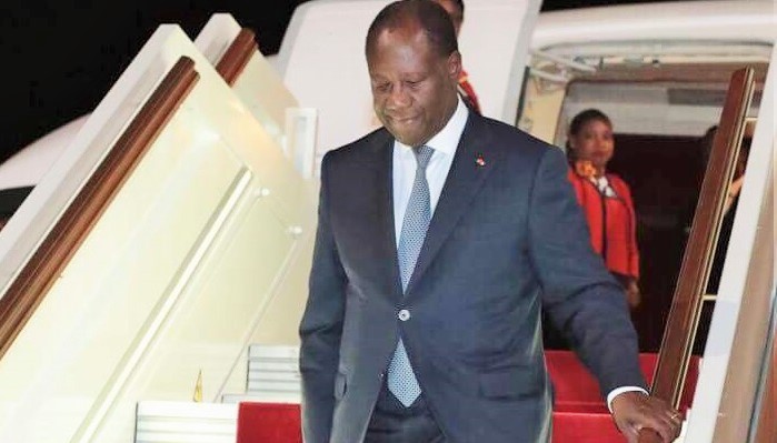 Alassane Ouattara est rentré précipitamment de France le mercredi 20 juin 2018 suite aux inondations en Côte d'Ivoire