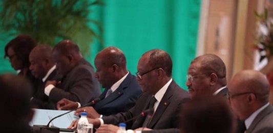 Conseil des ministres présidé par le président Alassane Ouattara, ce mercredi 27 juin 2018 à Yamoussoukro