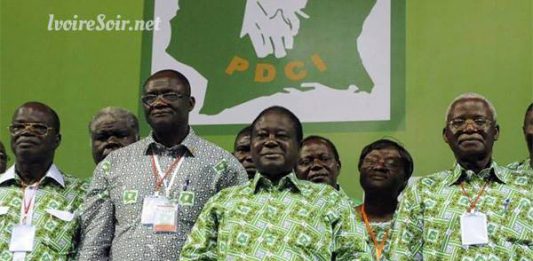 Henri Konan Bédié, Maurice Kakou Guikahué et la direction du PDCI