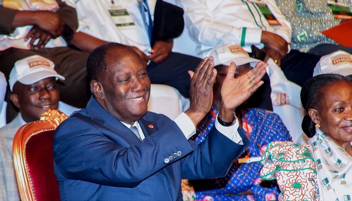 Alassane Ouattara à l'assemblée générale constitutive du RHDP unifié lundi 16 juillet 2018