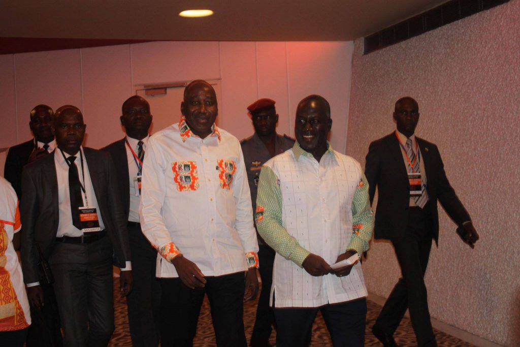 Le premier ministre Amadou Gon Coulibaly à l'AG constituvie du RHDP unifié
