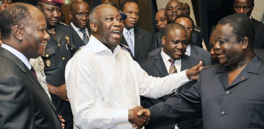 La réconciliation nationale est en panne en Côte d'Ivoire et est symobolisée par la grande hypocrisie entre partisans de Ouattara, Gbagbo et Bédié