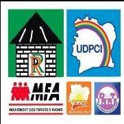 Le logo du RHDP sans celui du PDCI, sur la page officielle "RHDP unifié" créée par les services de communication du RDR
