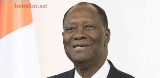 Alassane Ouattara, le 6 août 2018, lors de son discours à la nation