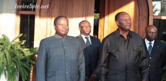 Henri Konan Bédié et Alassane Ouattara se sont entretenus ce mercredi 8 août 2018