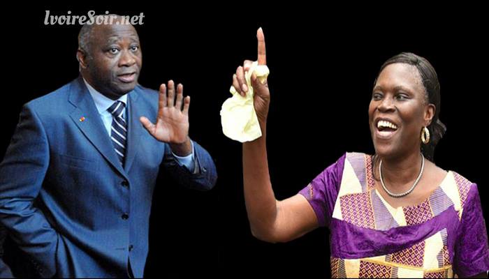 Simone Gbagbo et laurent Gbagbo