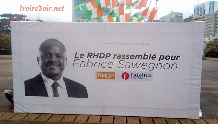 Fabrice Sawegnon candidat RHDP Plateau
