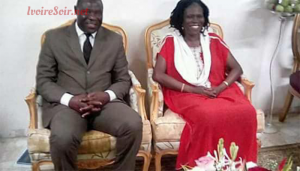 Gouali Dodo chez Simone Gbagbo le vendredi 24 août 2018