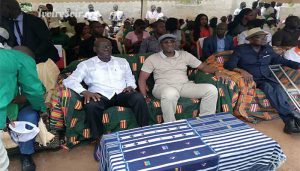 Lancement de la campagne de Jérôme Kouamé à Attiégouakro, en présence de trois responsables du RDR du district de Yamoussoukro