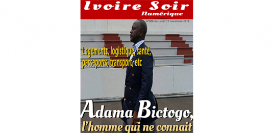 Ivoire Soir Numérique n°008 du lundi 12 novembre 2018