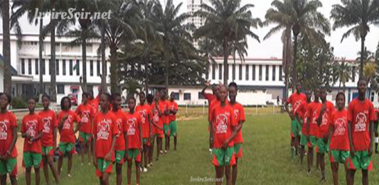 Elèves du Lycée classique d'Abidjan