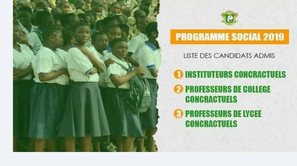 Resultats Du Concours De Recrutement Des Enseignants Contractuels Voici La Liste Des Admis Yeclo Com