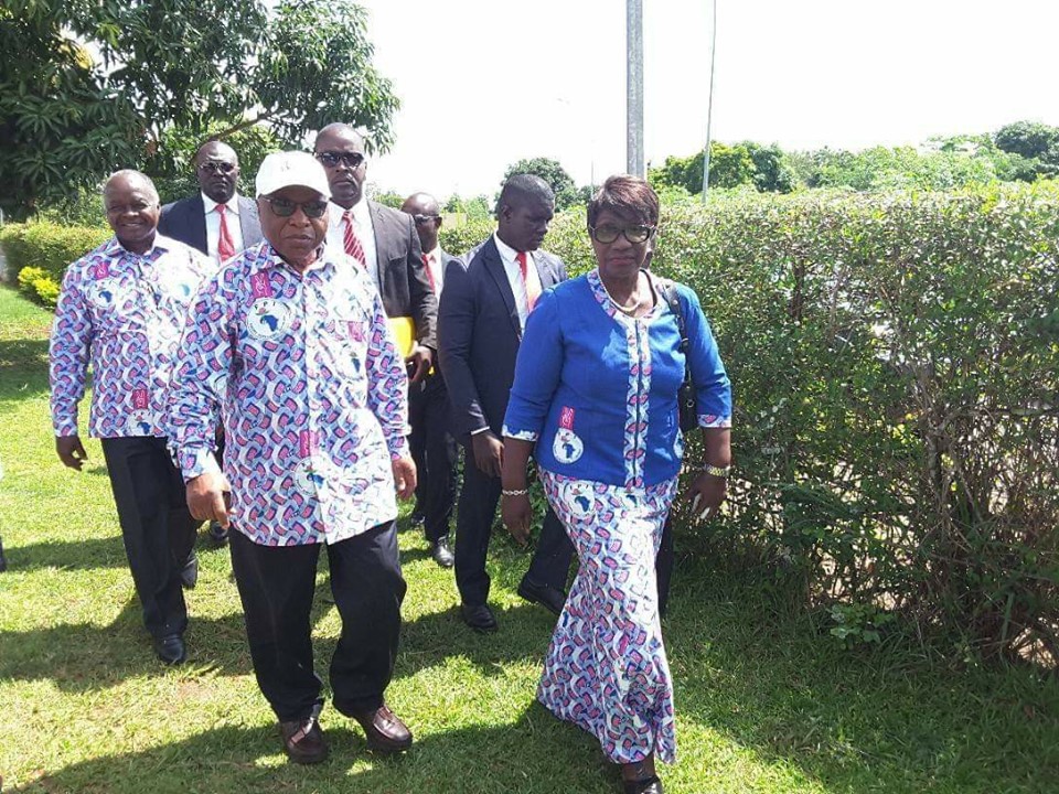 Meeting PDCI à Yamoussoukro: les images de l'arrivée de la délégation du FPI conduite par Assao Adou