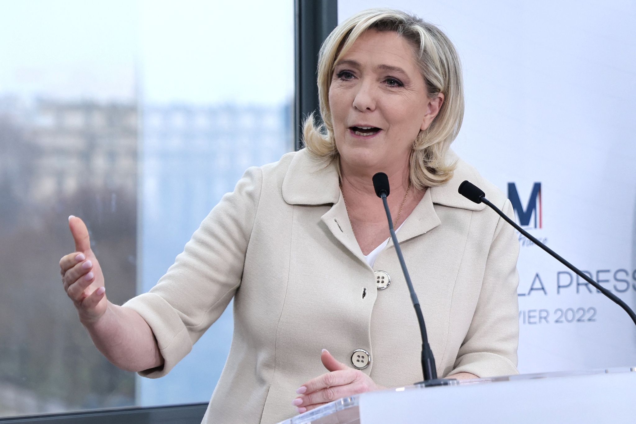 Présidentielle 2027 France Marine Le Pen en tête au premier tour