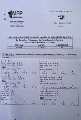 Concours Fonction Publique 2022 : Voici Quelques Sujets - YECLO.com