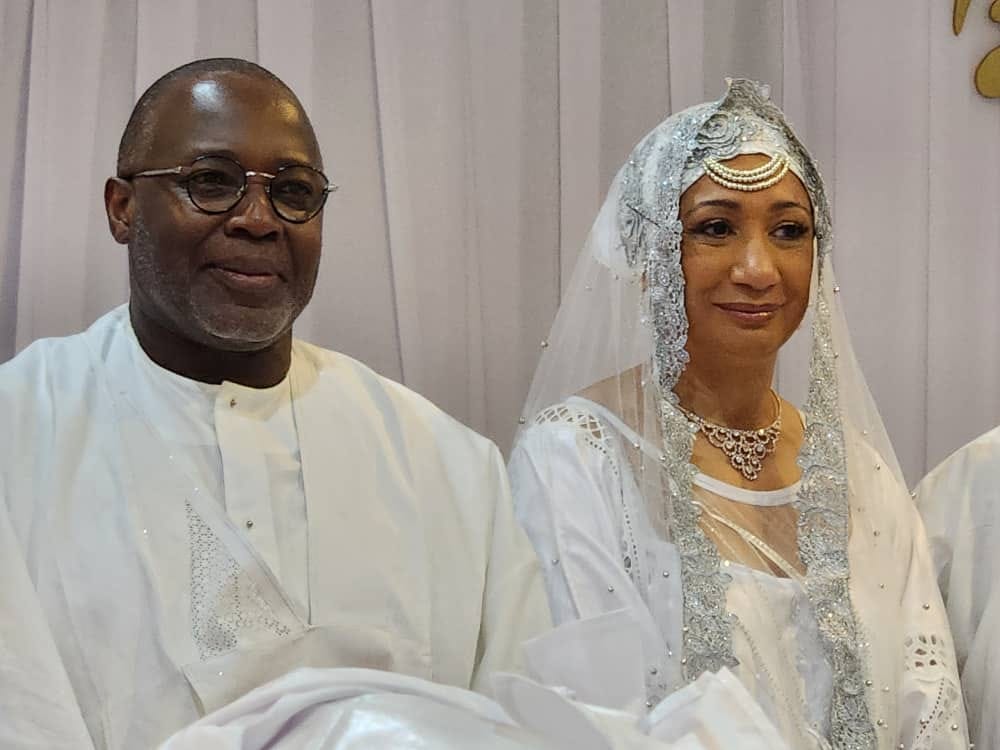 Mariage féerique de Françoise Remarck, la ministre ivoirienne de la Culture dit oui à Malick Tohé: des images