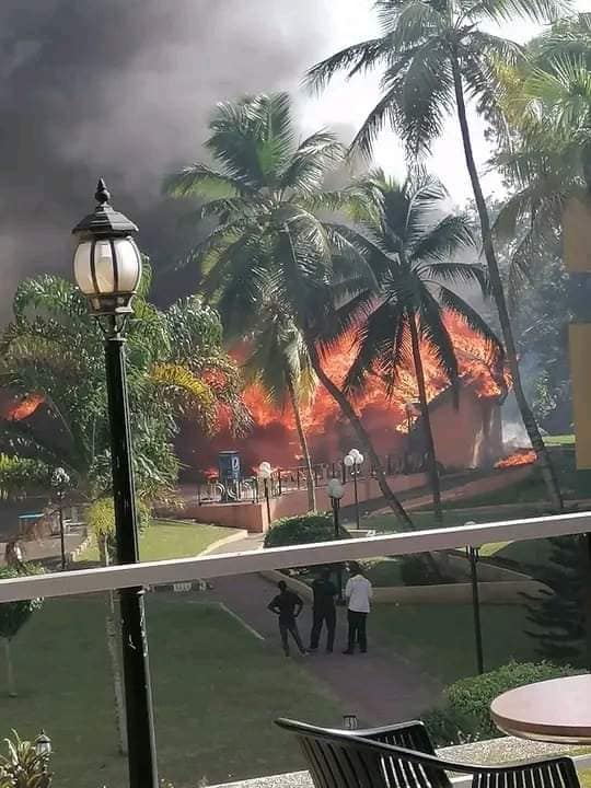 Incendie hôtel du Golf