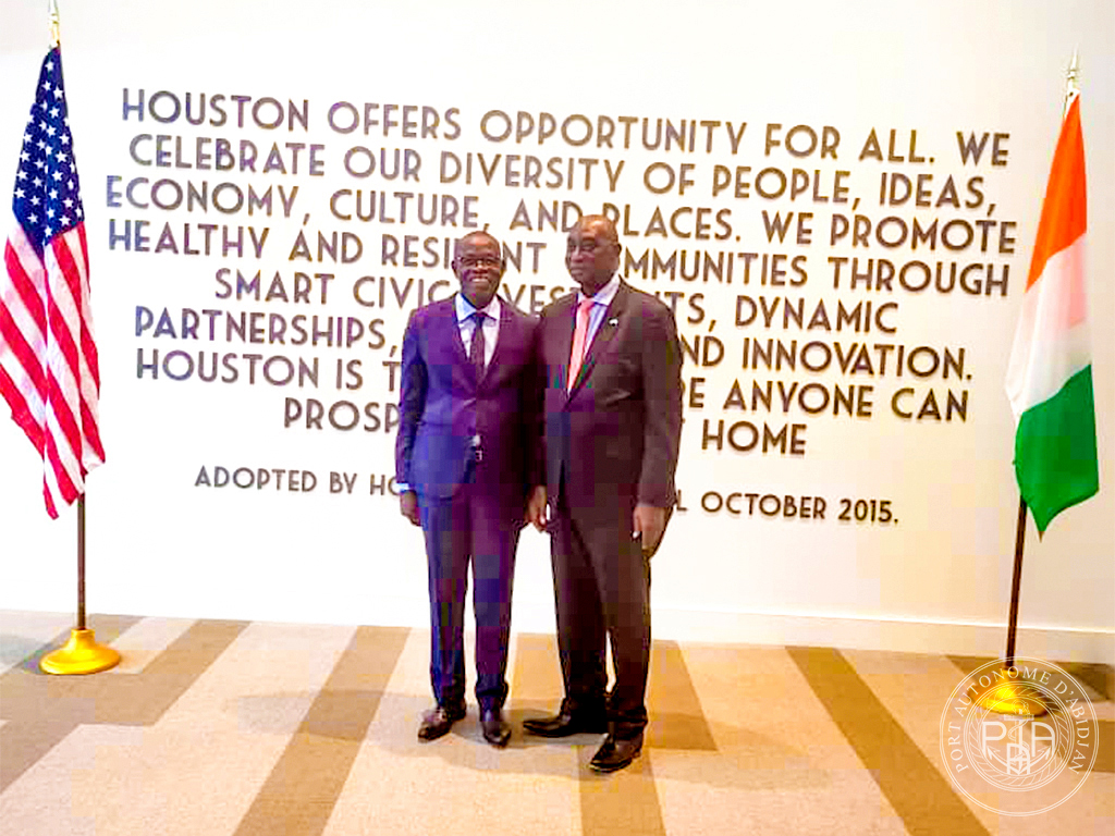 Prospection économique: le Port Autonome d’Abidjan à Houston, aux États-Unis