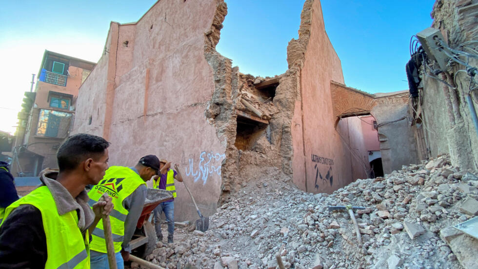 Nouveau bilan du séisme au Maroc Plus de 2.000 morts