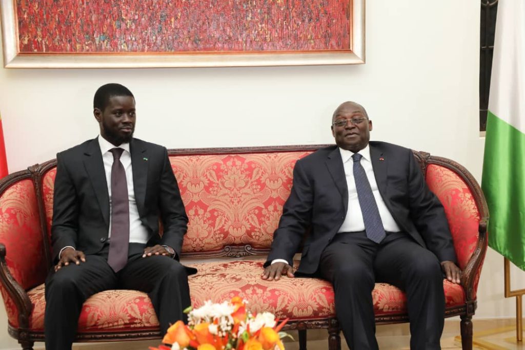 Arrivée Du Président Sénégalais Bassirou Diomaye Faye à Abidjan Ce ...