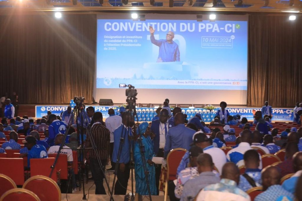 Cérémonie d'investiture de Laurent Gbagbo pour la présidentielle de 2025