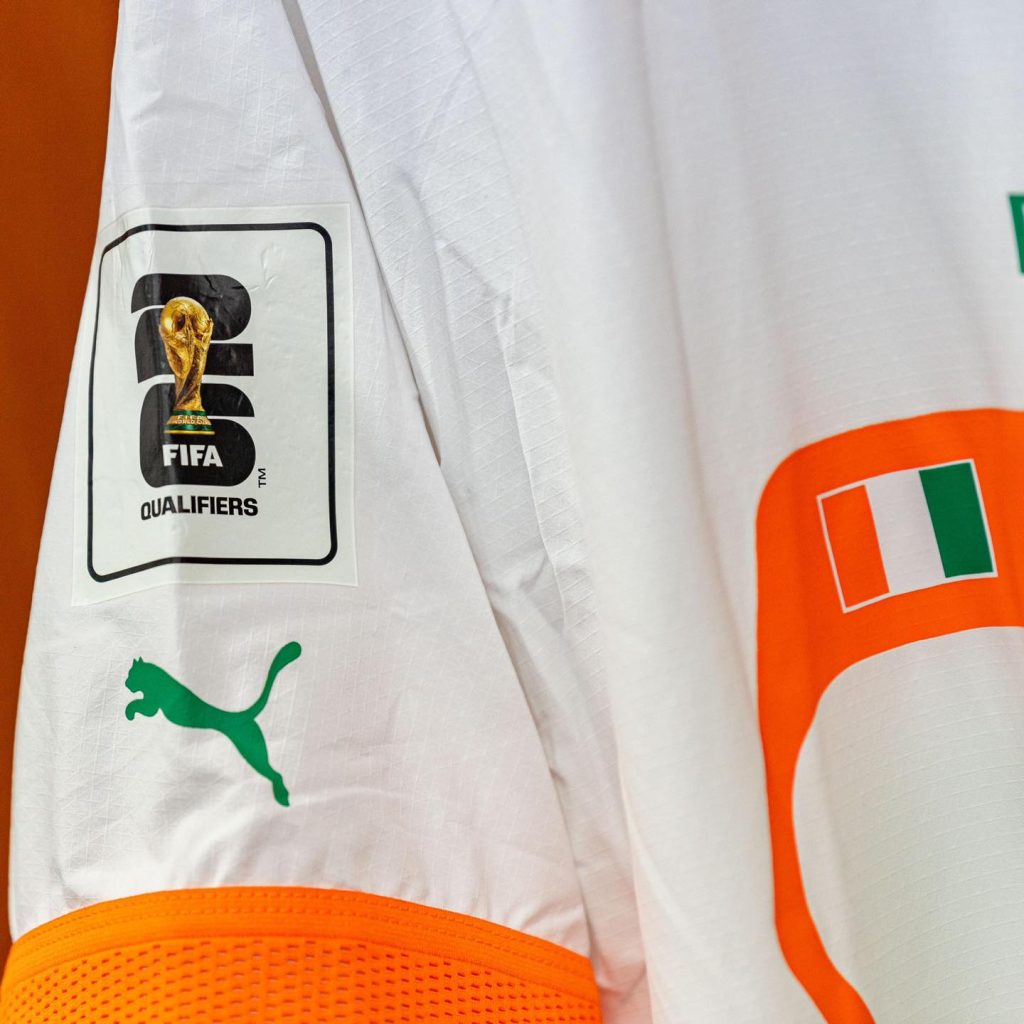 Vestiaire des Éléphants de Côte d'Ivoire avant le match contre le Kenya le 11 juin 2024