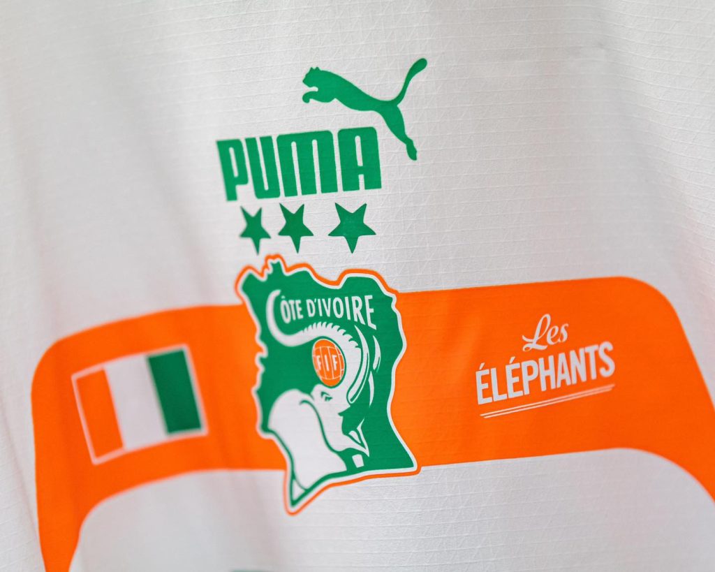 Vestiaire des Éléphants de Côte d'Ivoire avant le match contre le Kenya le 11 juin 2024